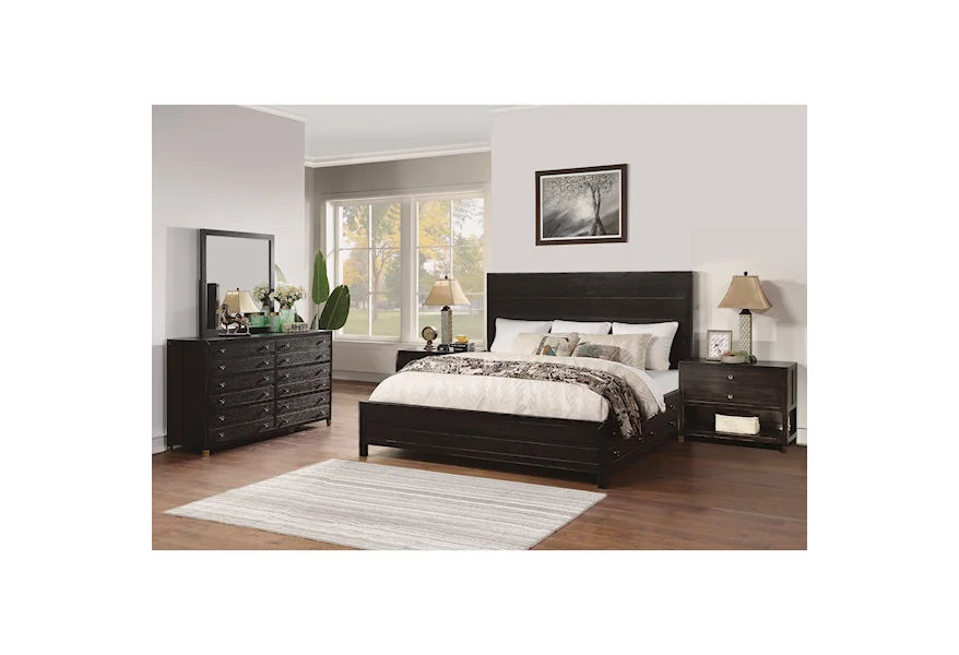 Cologne Queen Bedroom Group by Wynwood, A Flexsteel Company at Conlin's Furniture