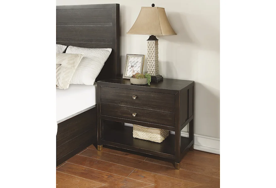 Cologne Nightstand by Flexsteel Wynwood Collection at Steger's Furniture