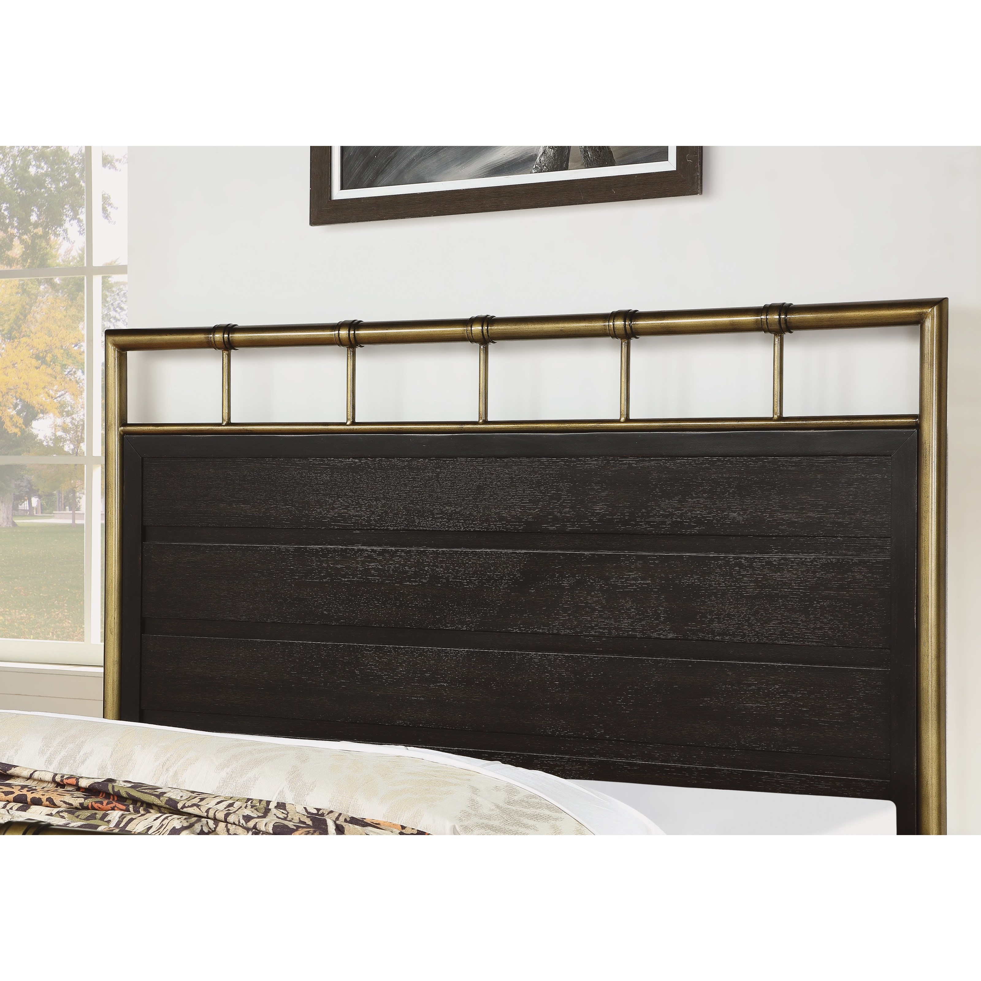 King Panel Bed