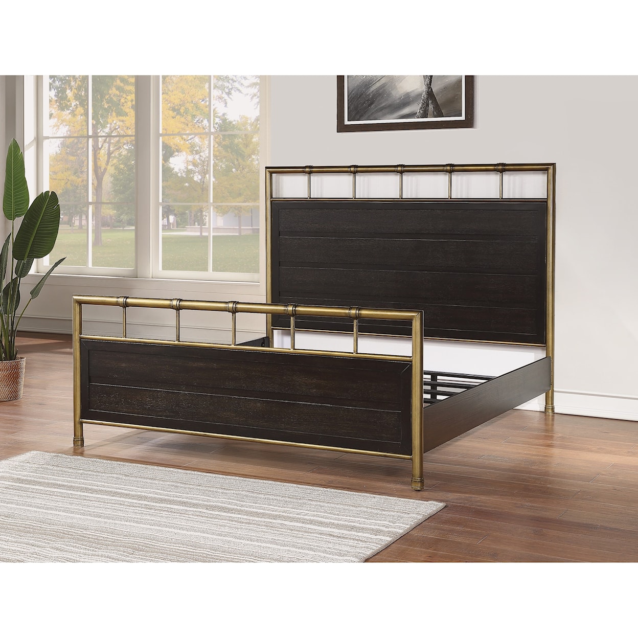 Wynwood, A Flexsteel Company Cologne Queen Panel Bed