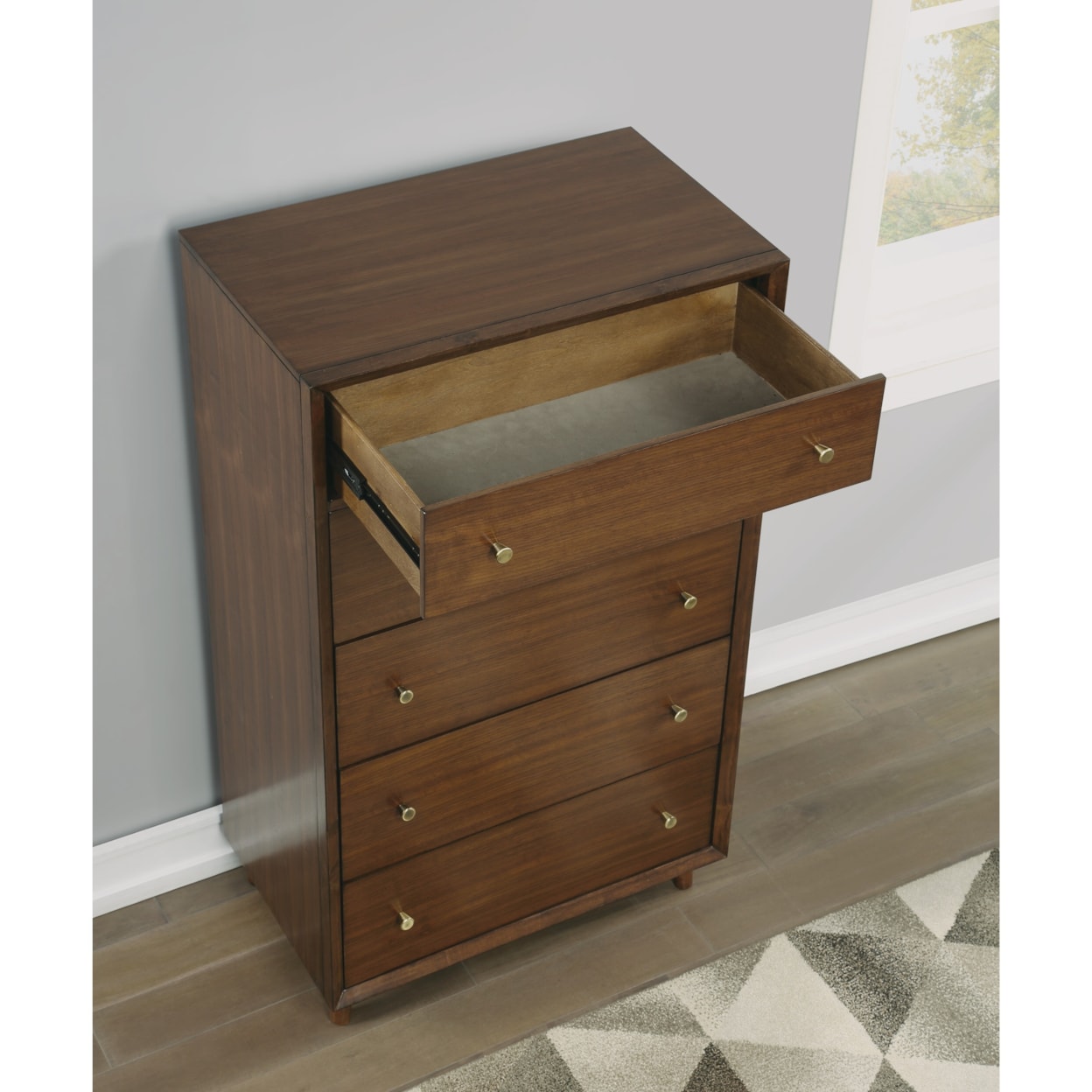 Flexsteel Casegoods Ludwig Chest of Drawers