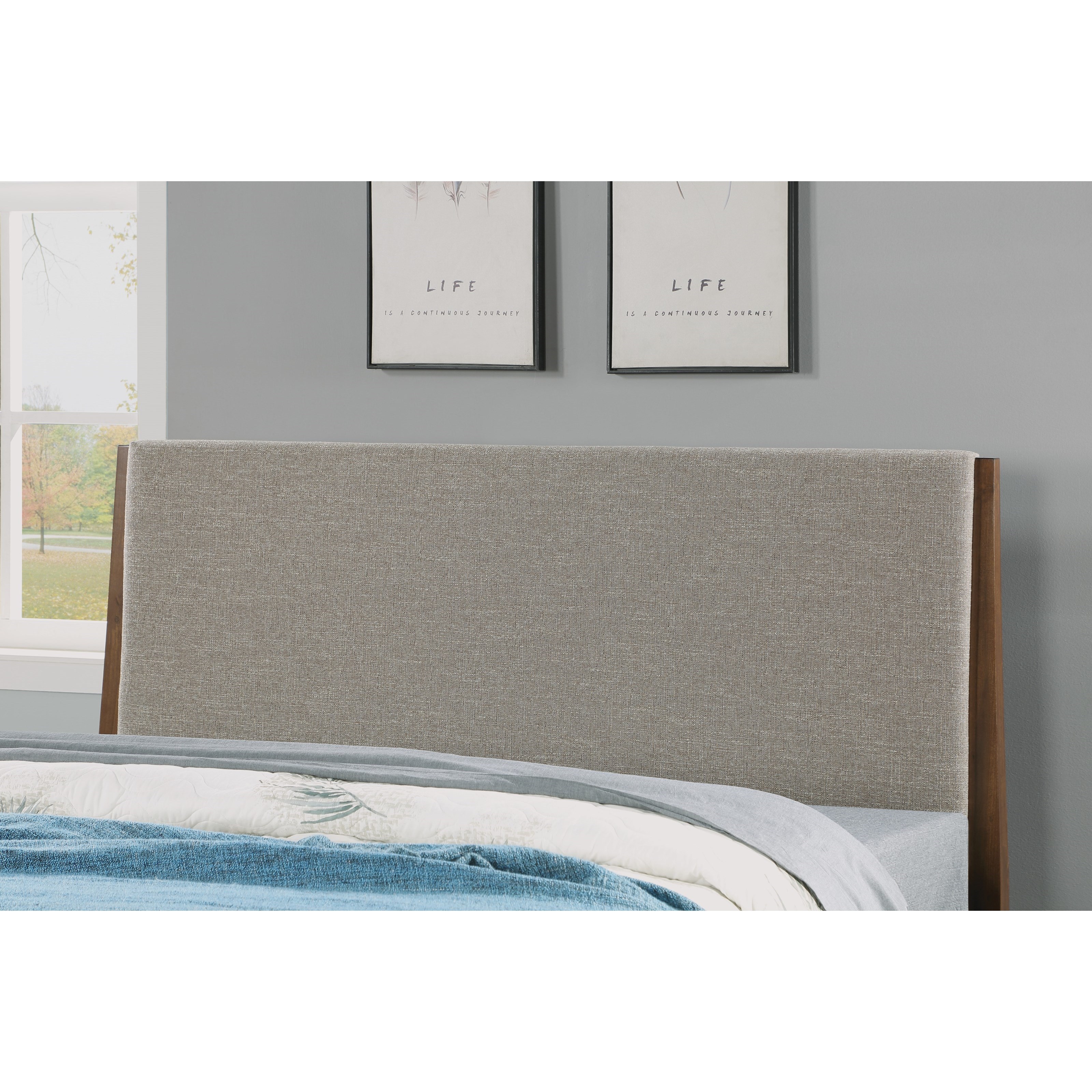 Flexsteel Statements Ludwig Queen Upholstered Bed