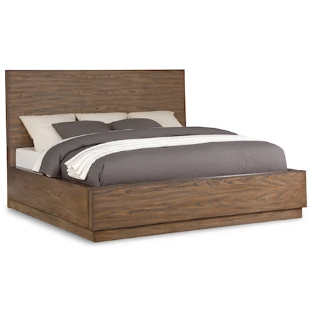 Casual Queen Platform Bed