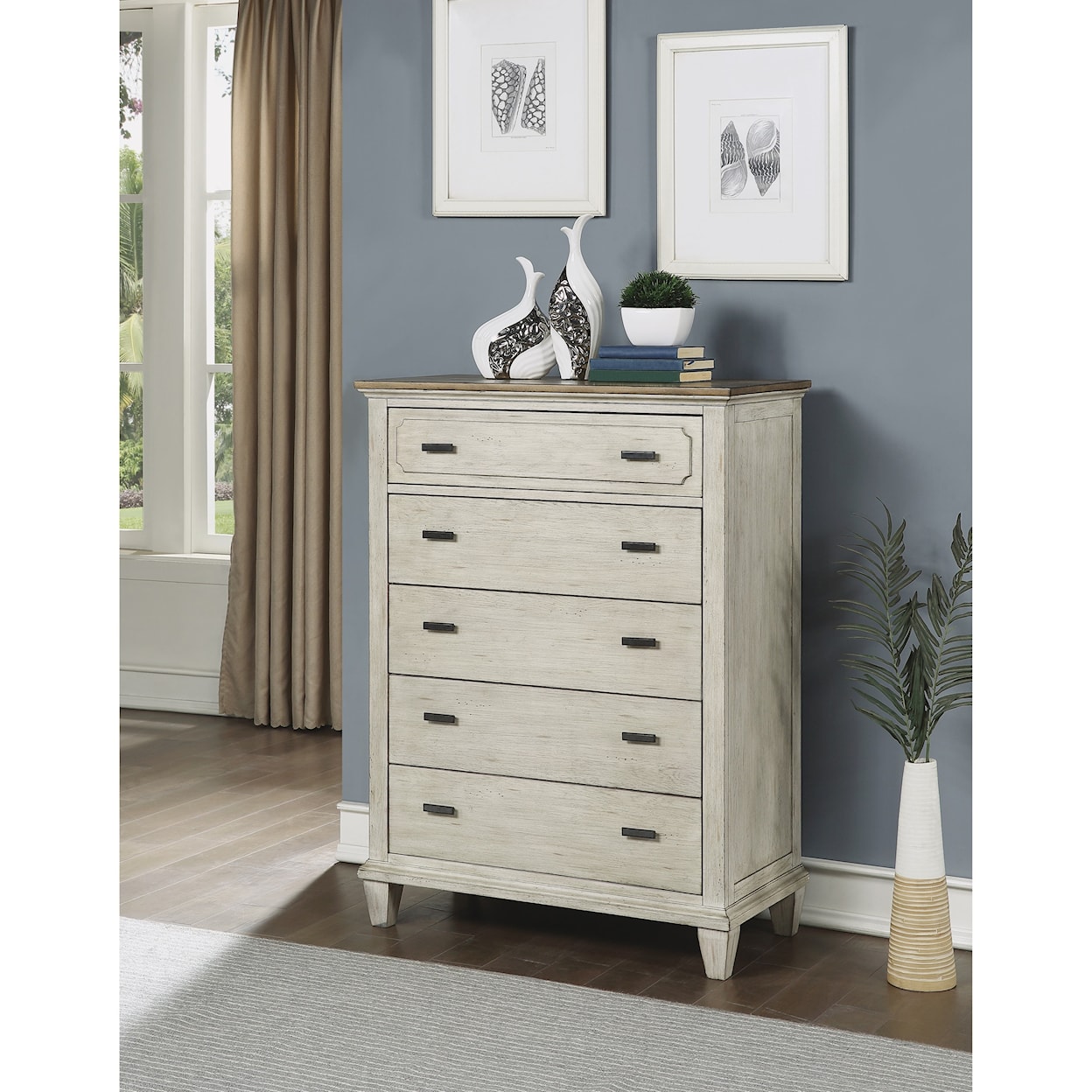 Flexsteel Casegoods Newport Chest of Drawers