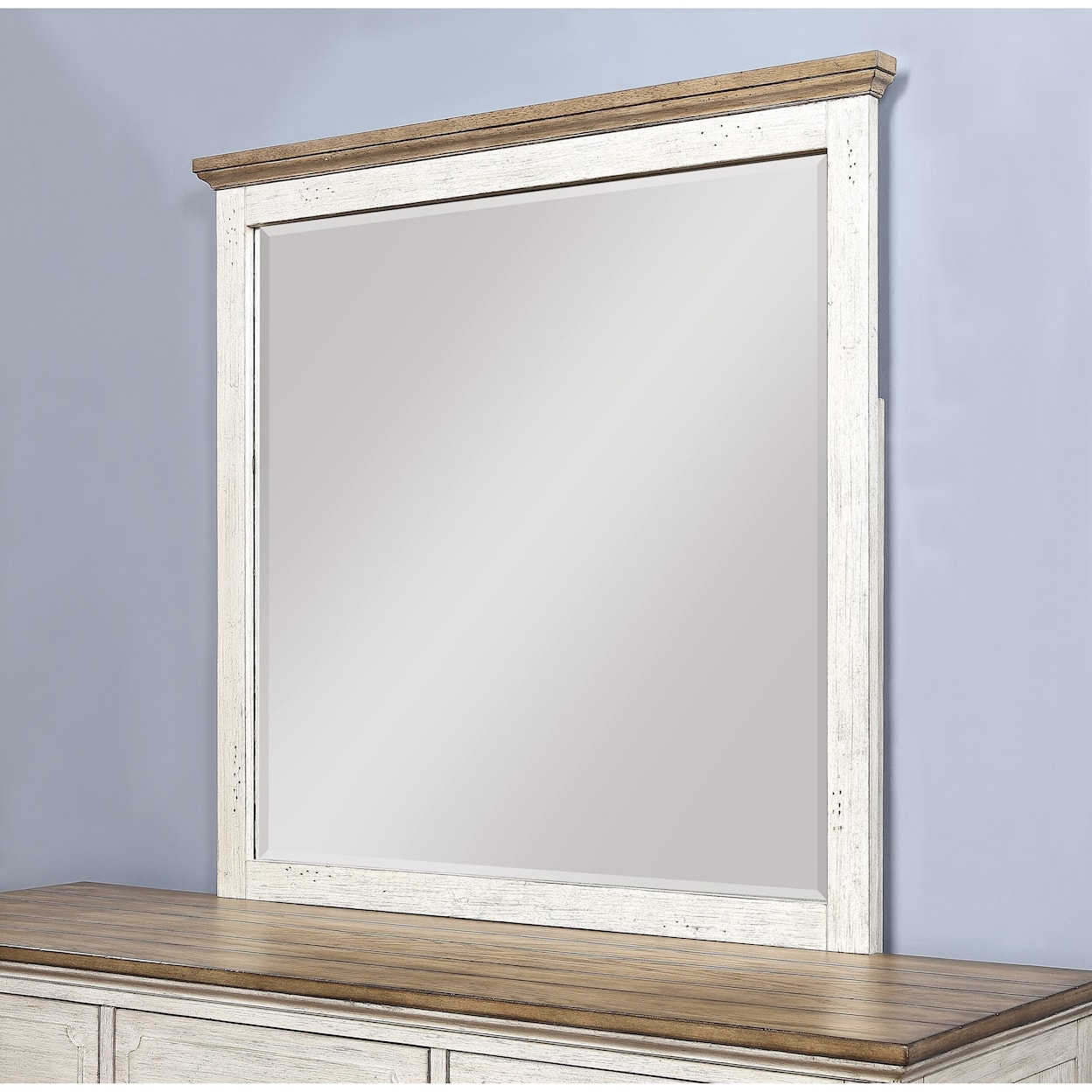 Flexsteel Wynwood Collection Newport Dresser Mirror