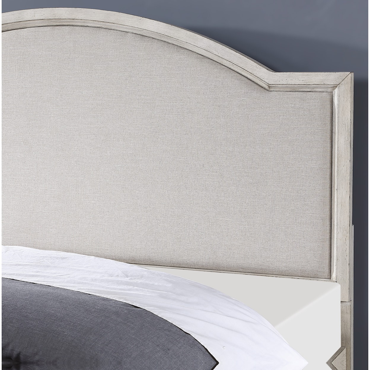 Flexsteel Wynwood Collection Newport King Upholstered Bed