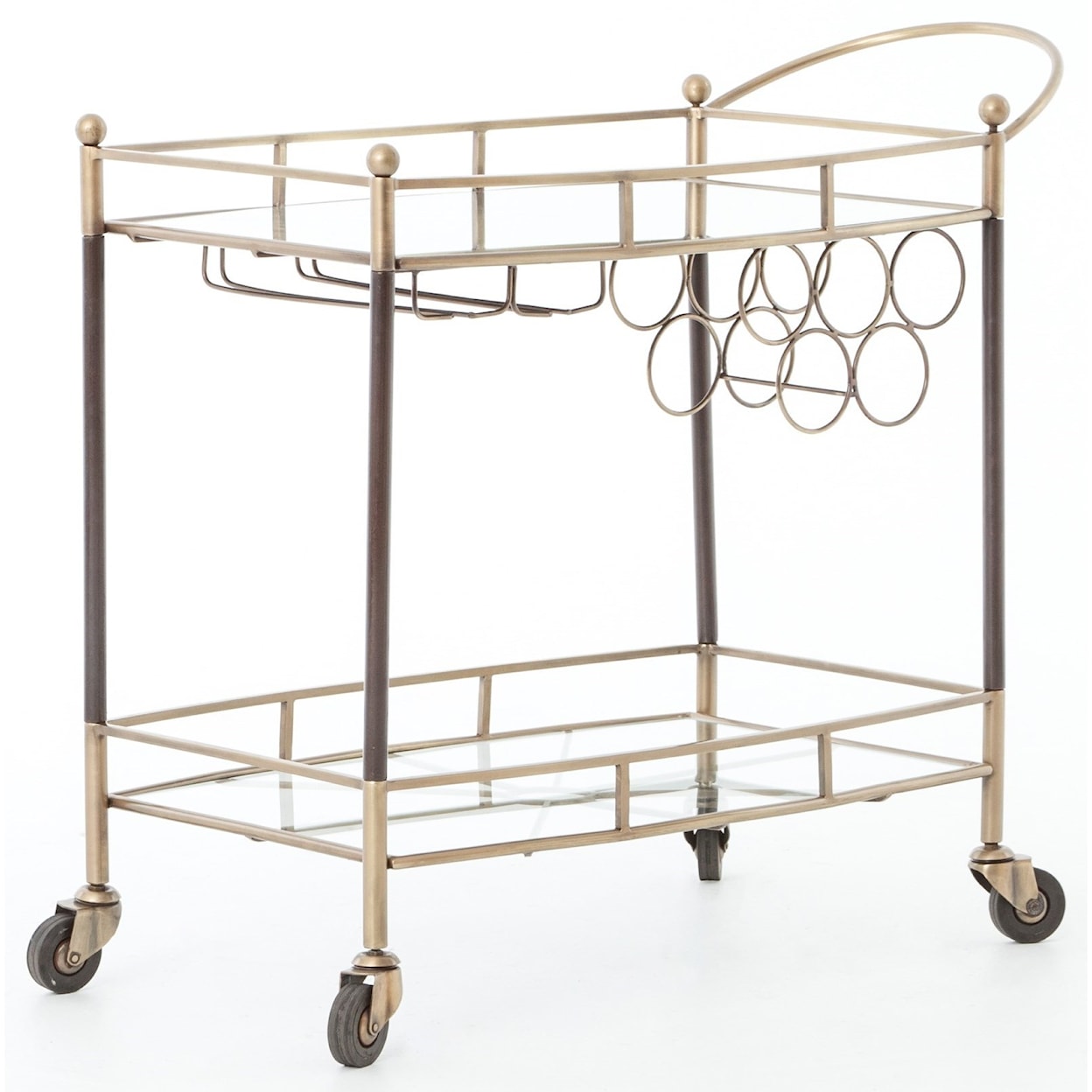 Four Hands Asher Coles Bar Cart