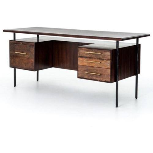 Lauren Desk with Mid-Century Design