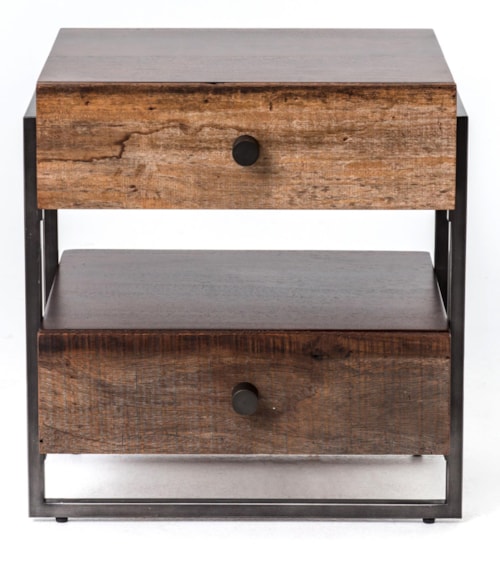 Milo Reclaimed Wood End Table