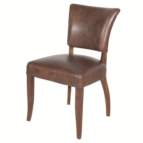 Mimi Dining Chair with Tapered Legs