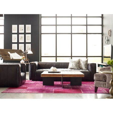 Nolita Reverse Stitch 99" Sofa
