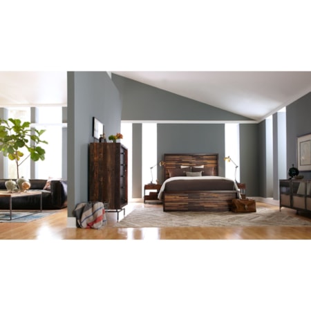 Nolita Reverse Stitch 99" Sofa