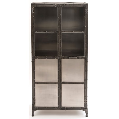 Mixed Metal Cabinet