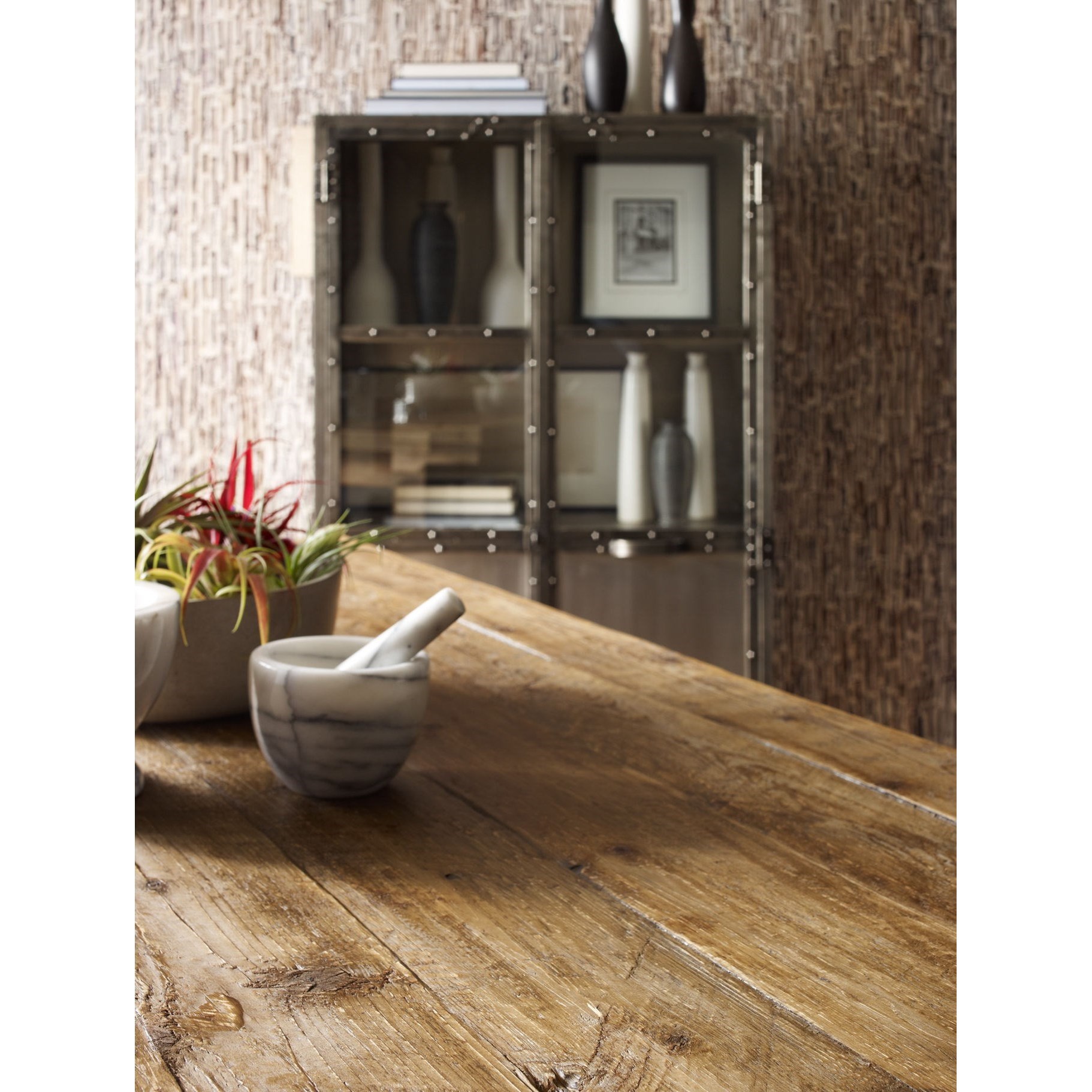 Four Hands Element IELE Mixed Metal Cabinet