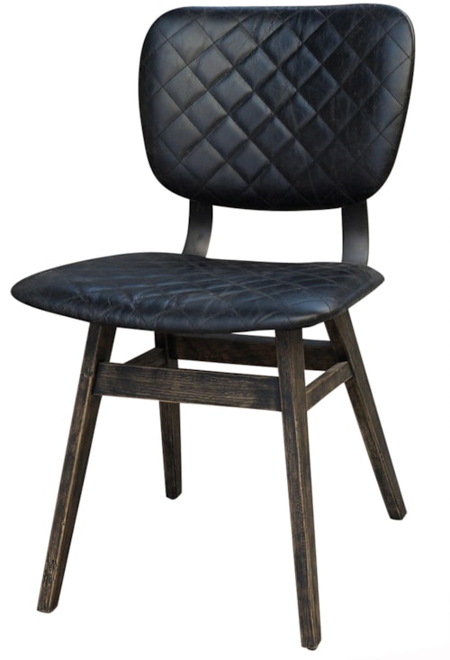Sloan Dining Chair with Quilted Upholstery