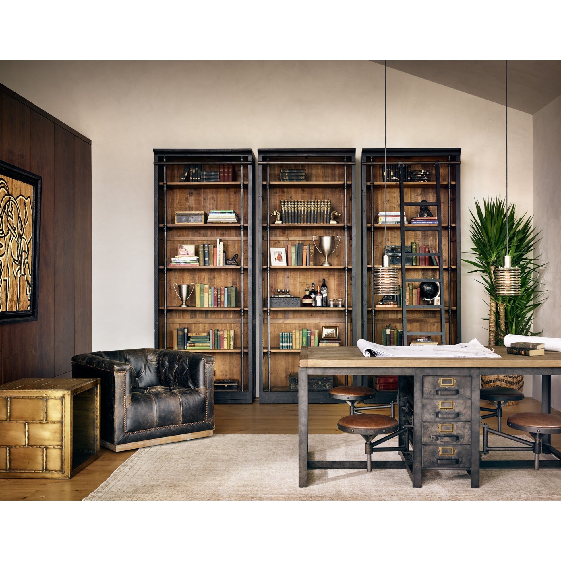 Four Hands Kensington CBBS Maxx Swivel Chair