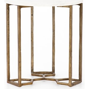Marble/Raw Brass