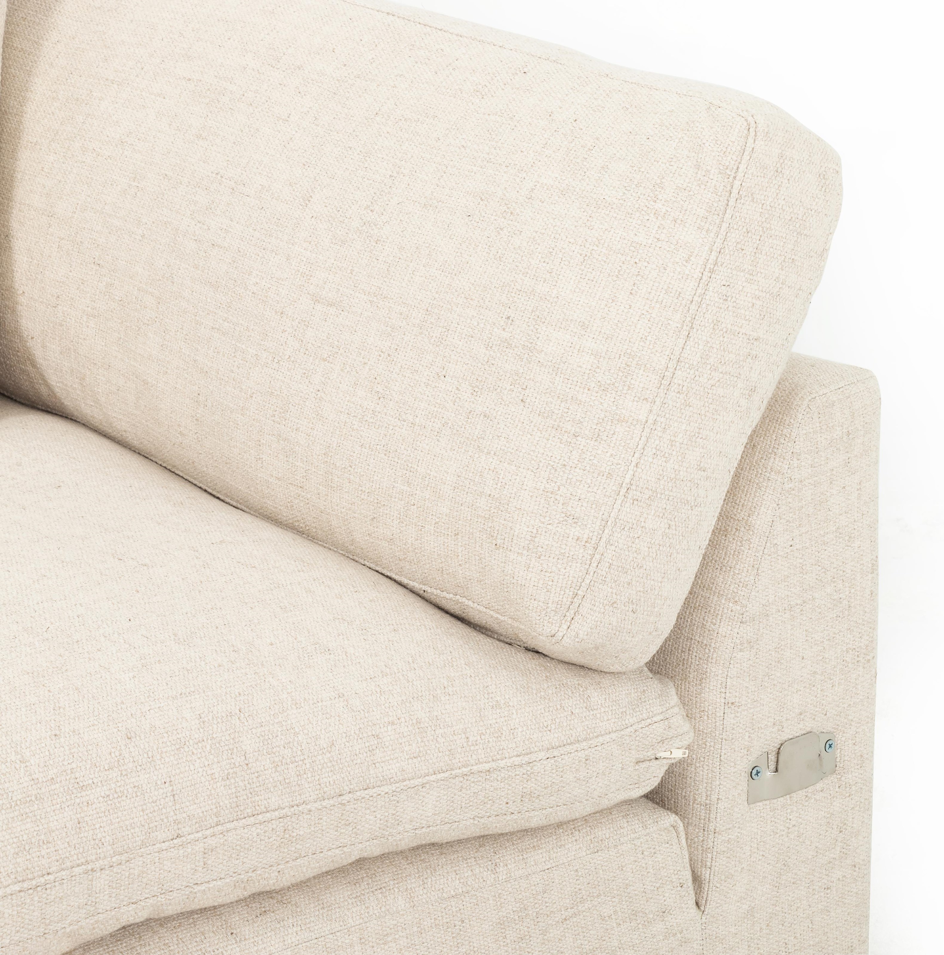 Four Hands Plume 105942010 Plume Left Arm Facing 136" Sectional