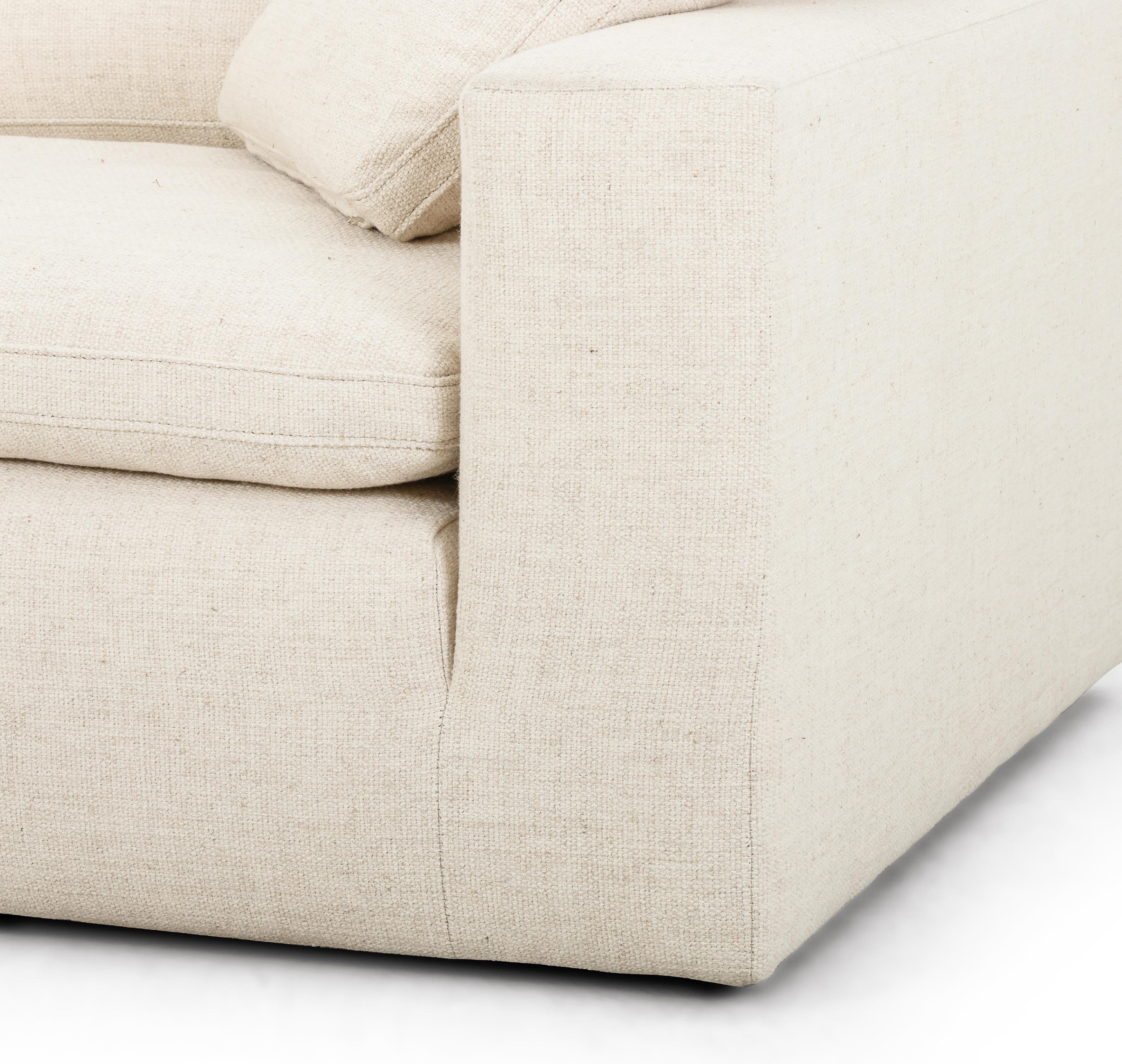 Four Hands Plume 106191008 Plume Sofa Thames Cream Jacksonville