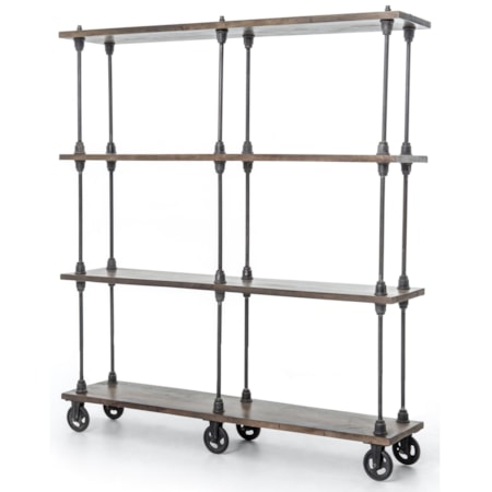 Rockwell Wooden Bookshelf