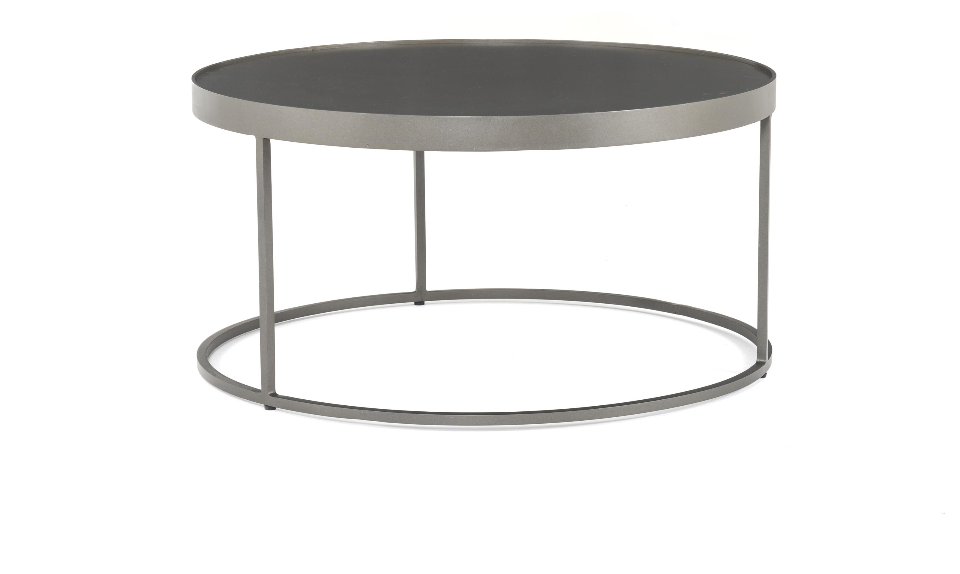Four Hands Rockwell IRCK367 Evelyn Round Nesting Coffee Table