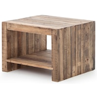 Beckwourth Side Table with 1 Shelf