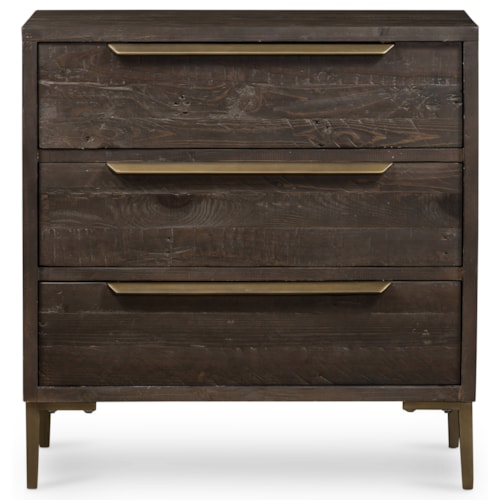Reclaimed Pine 3-Drawer Dresser