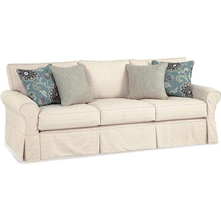 Casual Grande Sofa with Rolled Arms