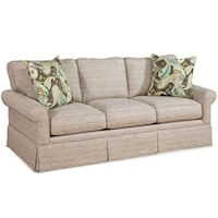 Casual Fully Upholstered Sofa