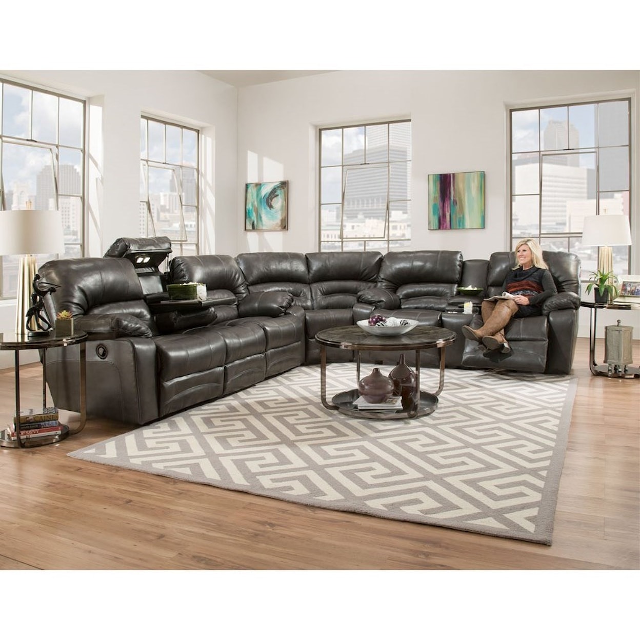 Franklin Legacy Reclining Sectional Sofa