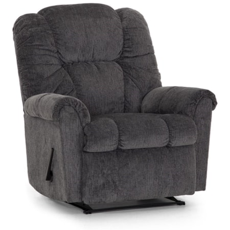 RUBIX CHARCOAL ROCKER RECLINER |