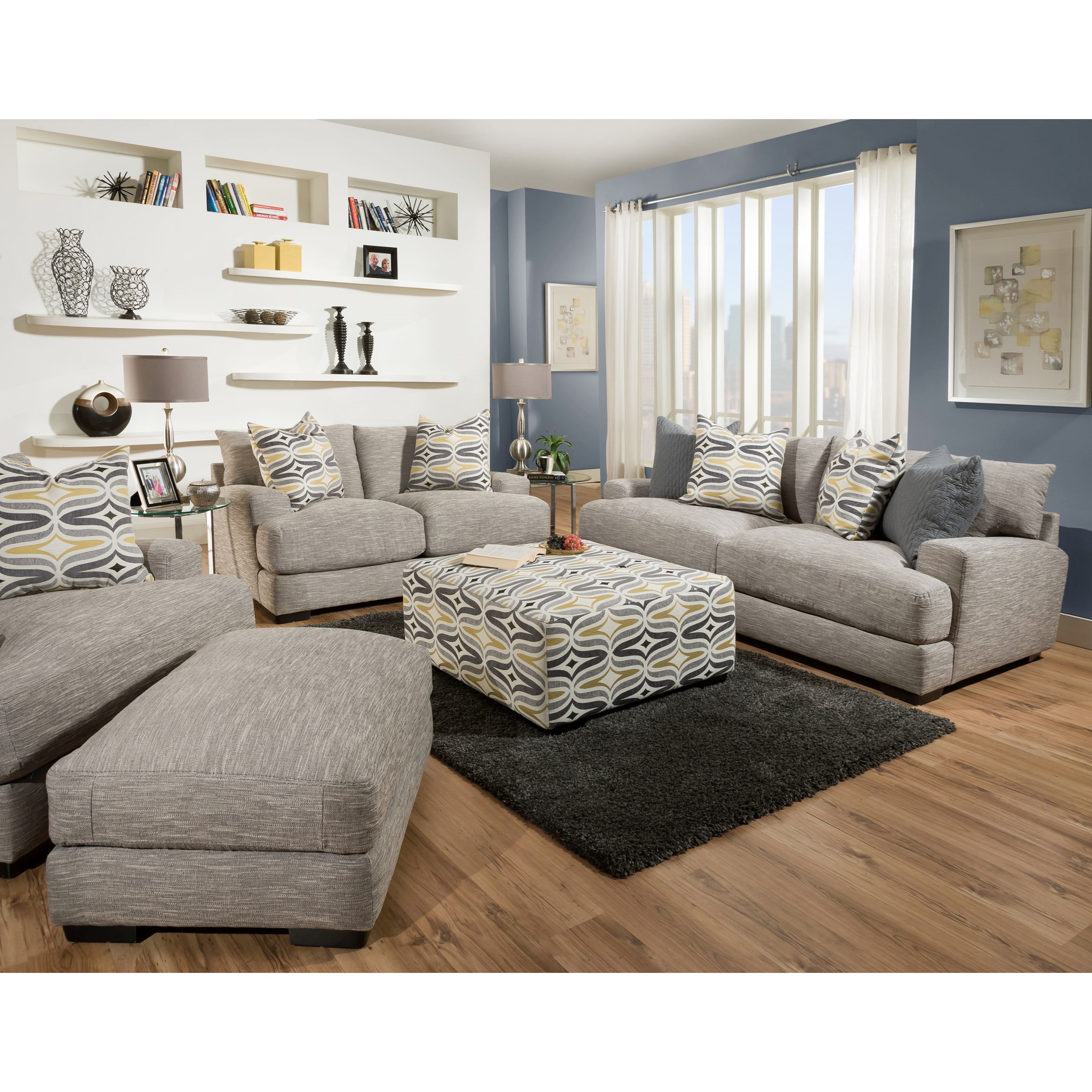 Franklin 808 Barton Cocktail Ottoman