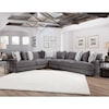 Franklin Oslo Sectional Sofa with 5 Seats