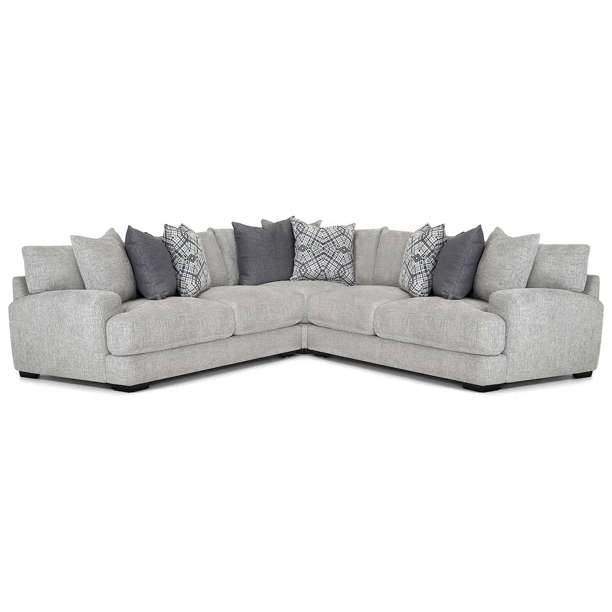 Franklin 903 Crosby 3-Piece Sectional Sofa