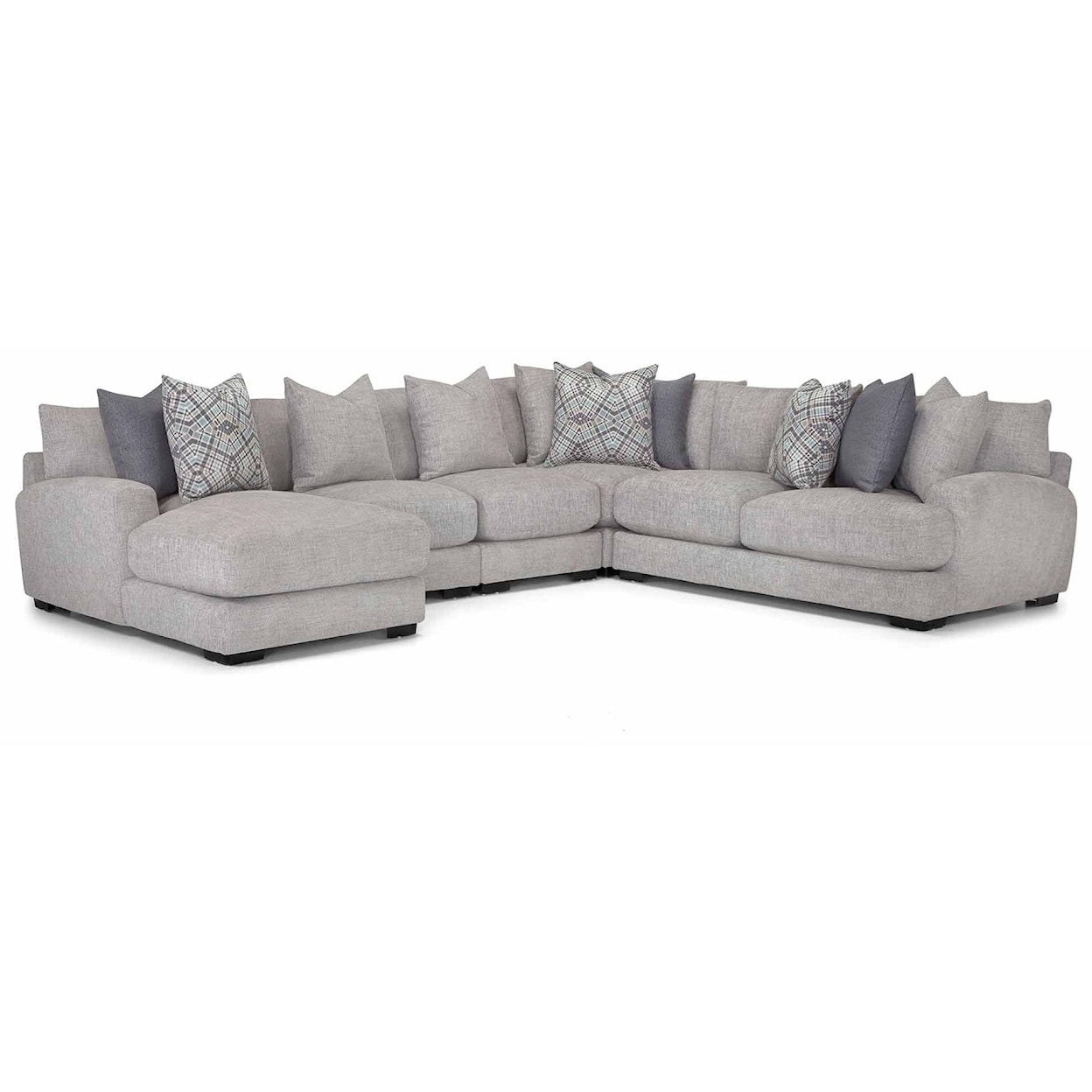 Franklin 903 Crosby 5-Piece Sectional Sofa