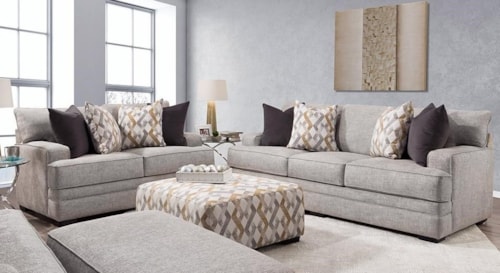 Transitional 2-Piece Living Room Set