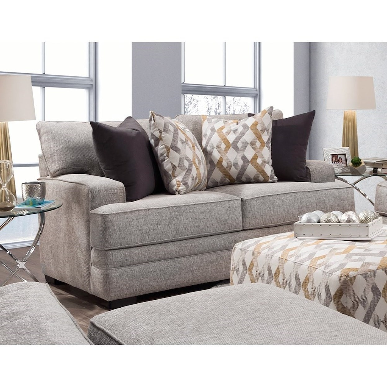 Franklin 953 Loveseat