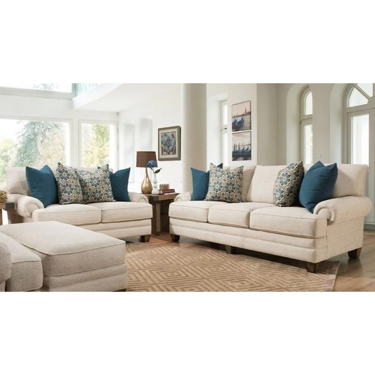 Franklin 957 Walden Stationary Living Room Group