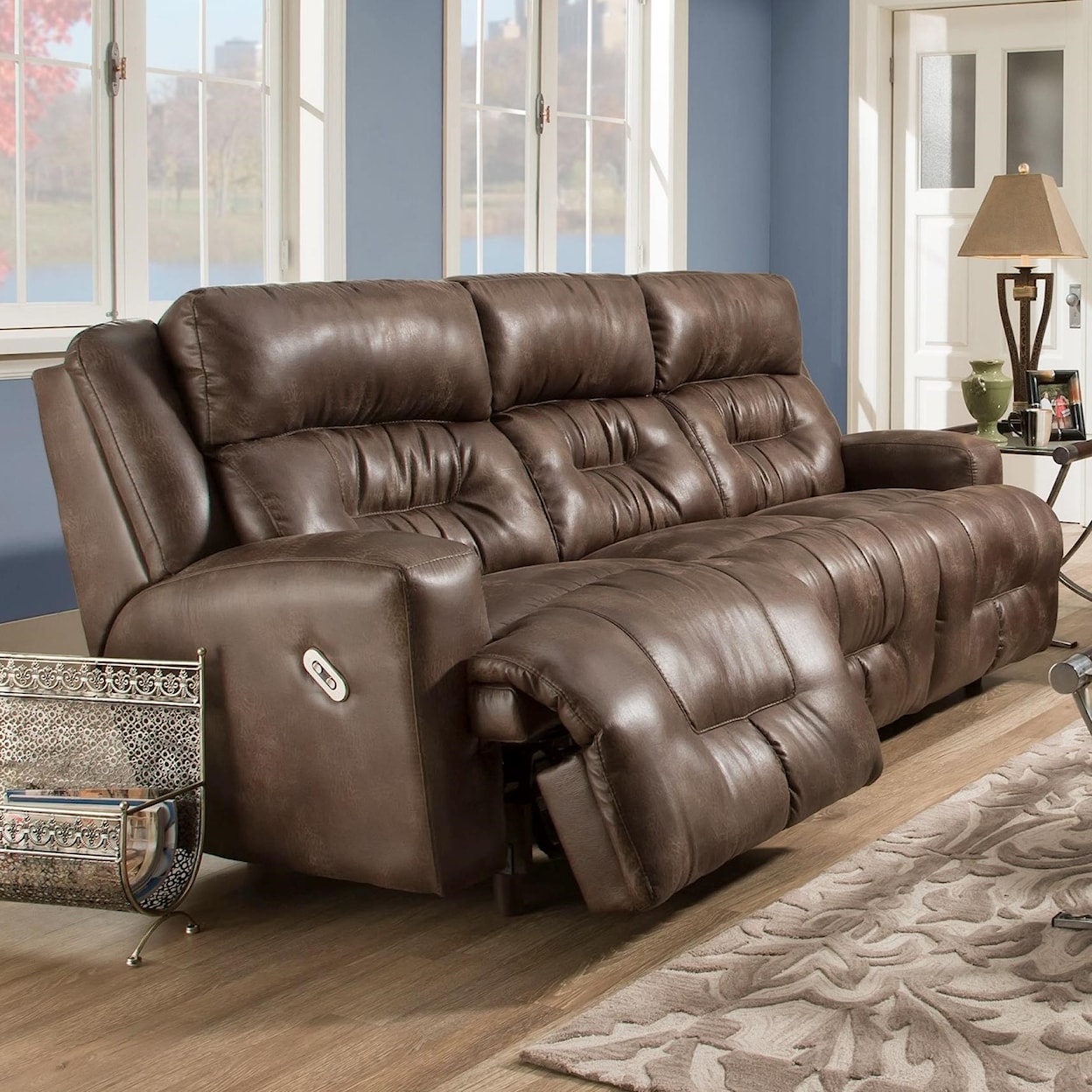 Franklin Armstrong Power Reclining Sofa with USB Port
