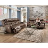 Franklin Armstrong Power Reclining Sofa with Power Headrests