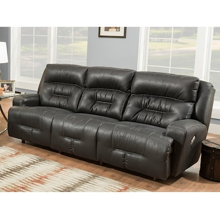 Power Reclining Sofa with Power Headrests and USB Port