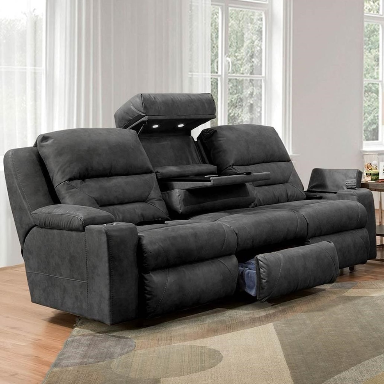 Franklin Beacon Power Reclining Sofa