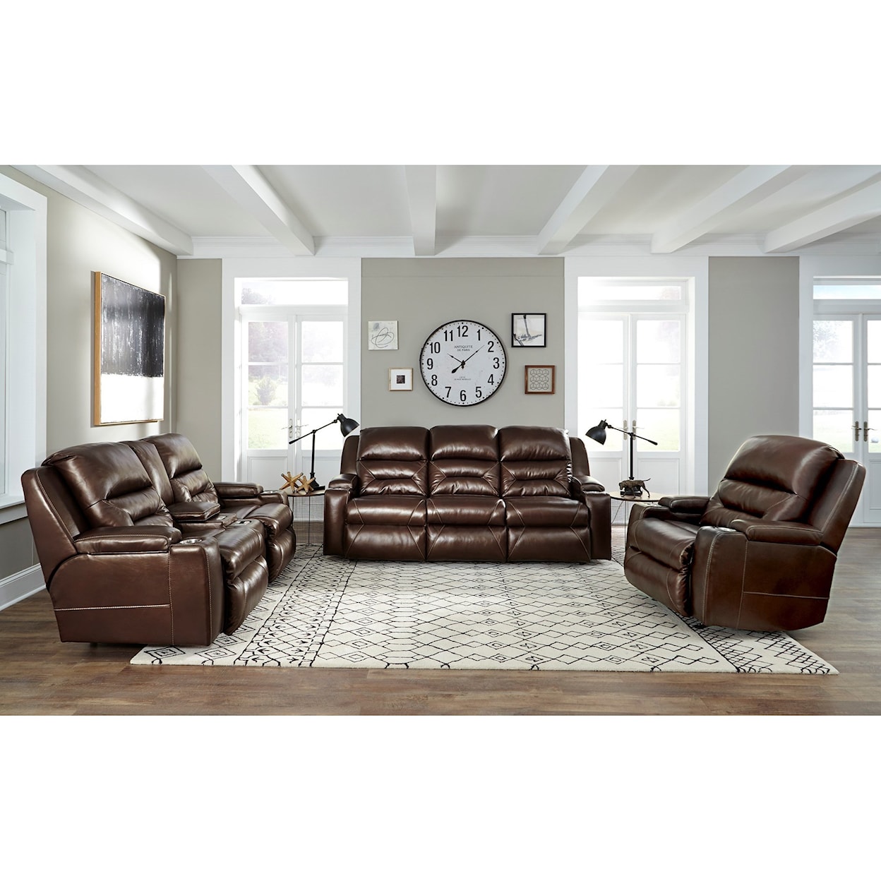 Franklin Beacon Power Reclining Sofa