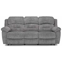 Casual Power Reclining Sofa with Integrated USB Port