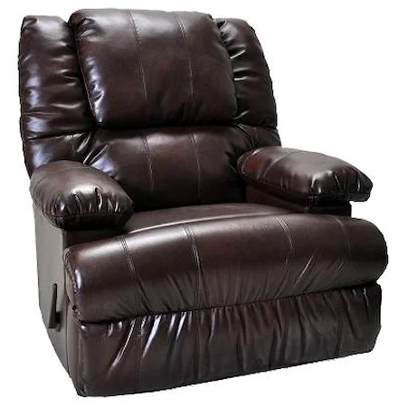 Chaise Rocker Recliner with Massage