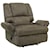 Franklin Clayton Rocker Recliner with Lumbar and Seat Massage and Frosty Fridge