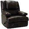 Franklin Clayton Rocker Recliner with Lumbar and Seat Massage and Frosty Fridge