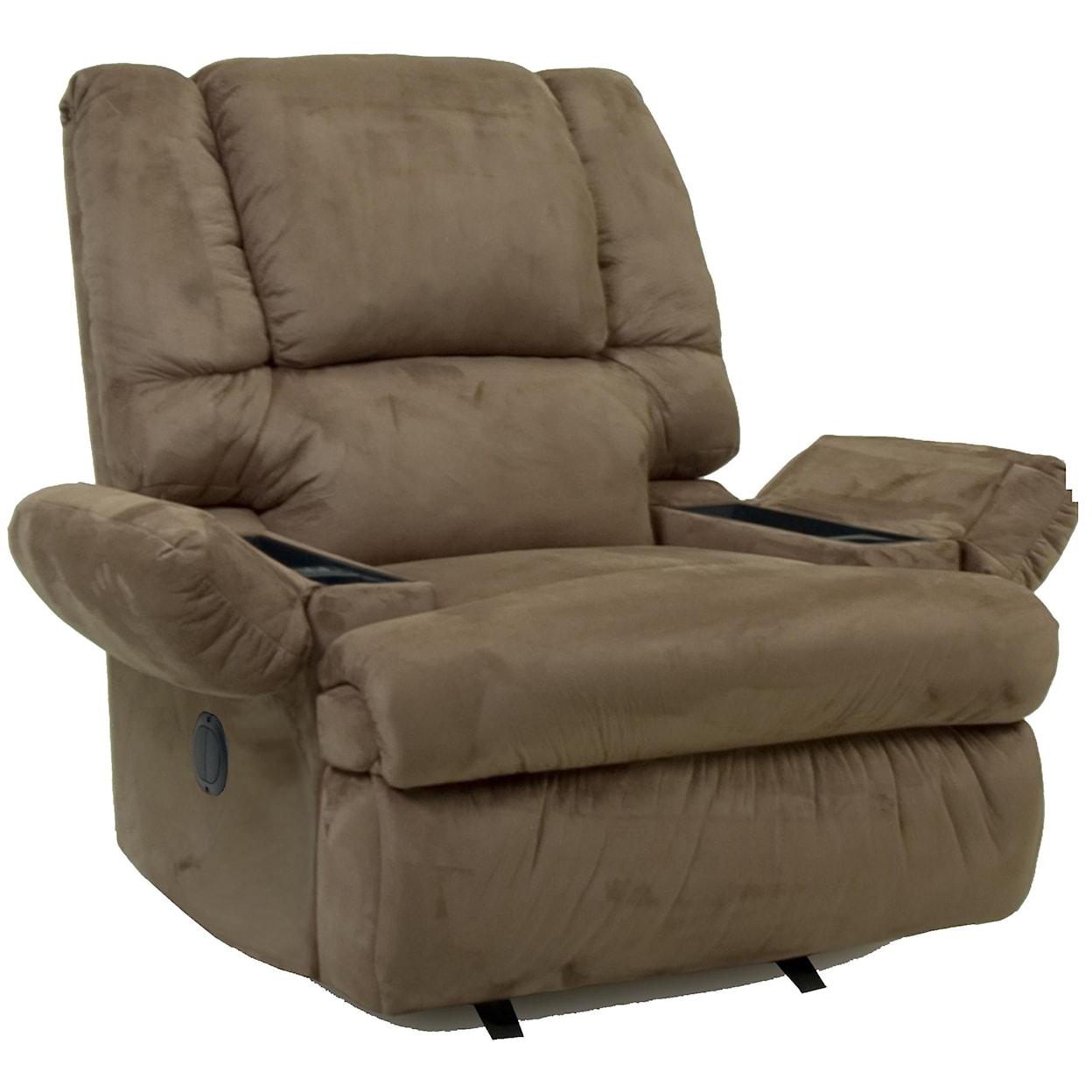 Franklin Clayton Rocker Recliner with Massage and Fridge