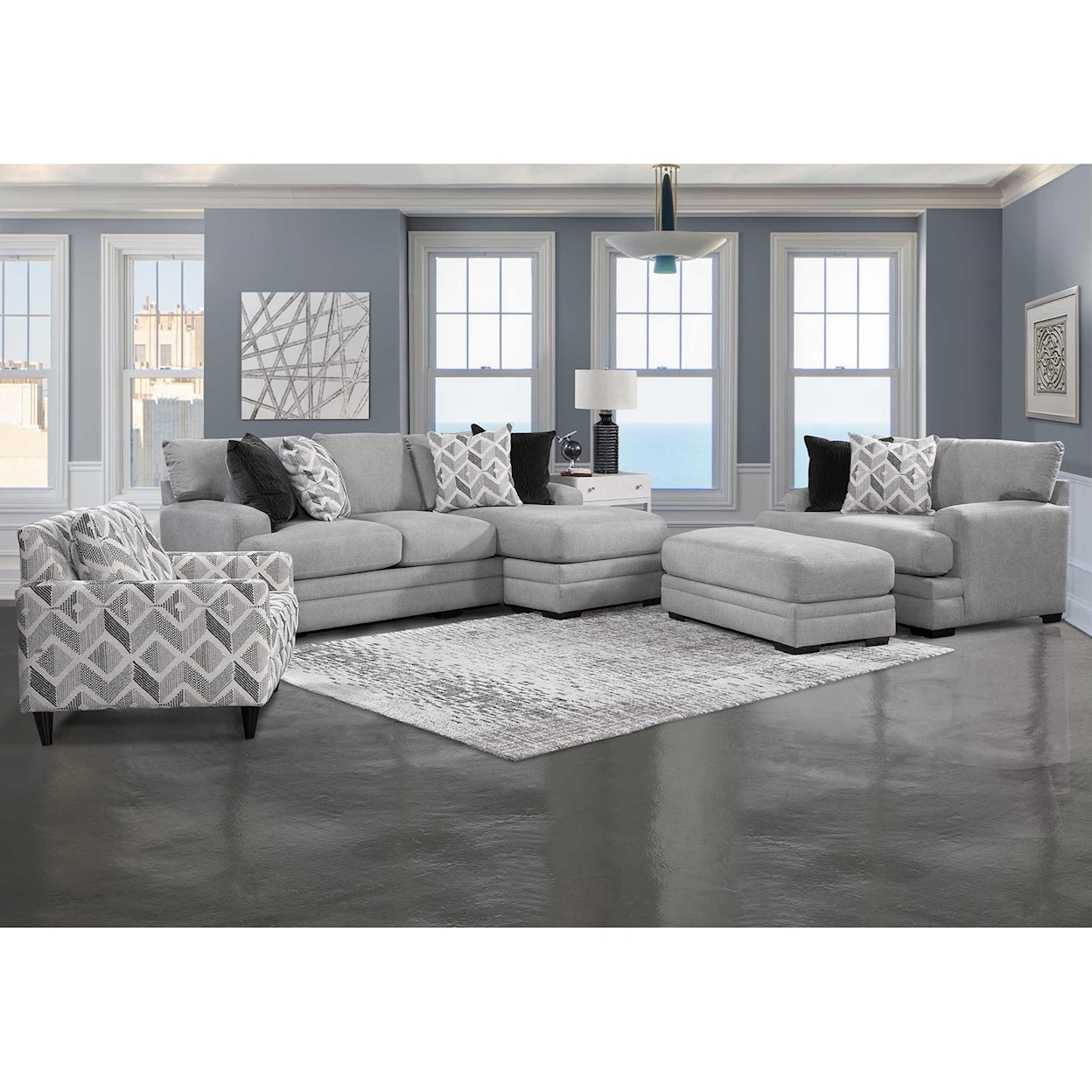 Franklin 960 Cleo Ottoman