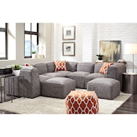 Casual 7-Piece Sectional Sofa
